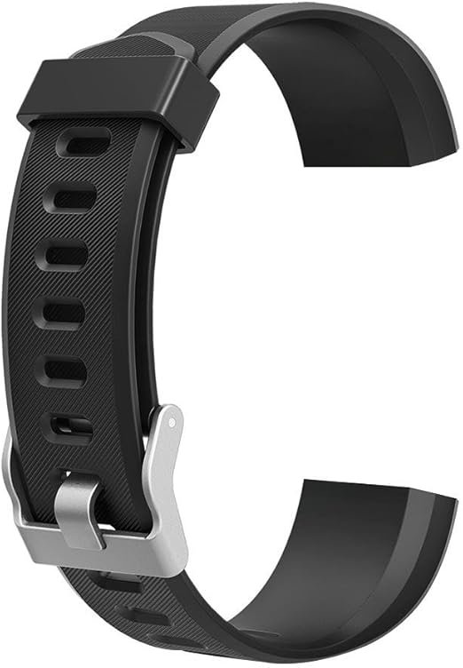Bracelet de rechange coloré pour montre intelligente ID115Plus HR (noir)