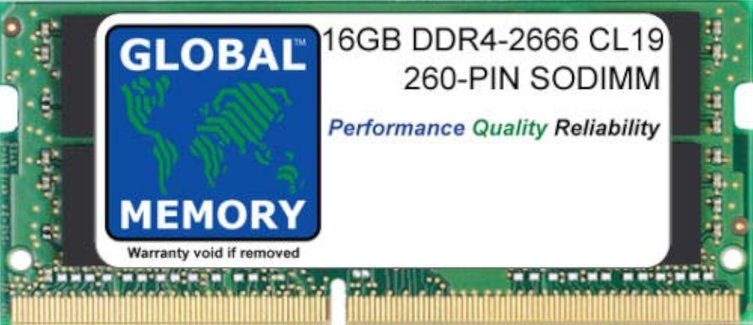 16Go DDR4 2666MHz PC4-21300 260-PIN SODIMM MÉMOIRE RAM pour 27 Pouce Retina 5K iMac (2019)