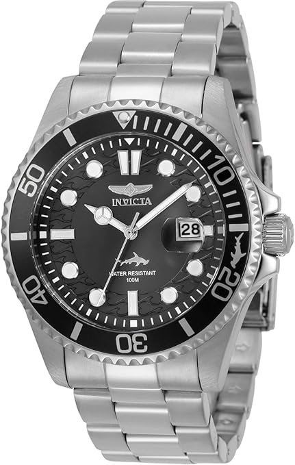 nvicta Pro Diver Montre Homme Mouvement à Quartz en Acier Inoxydable - 43mm