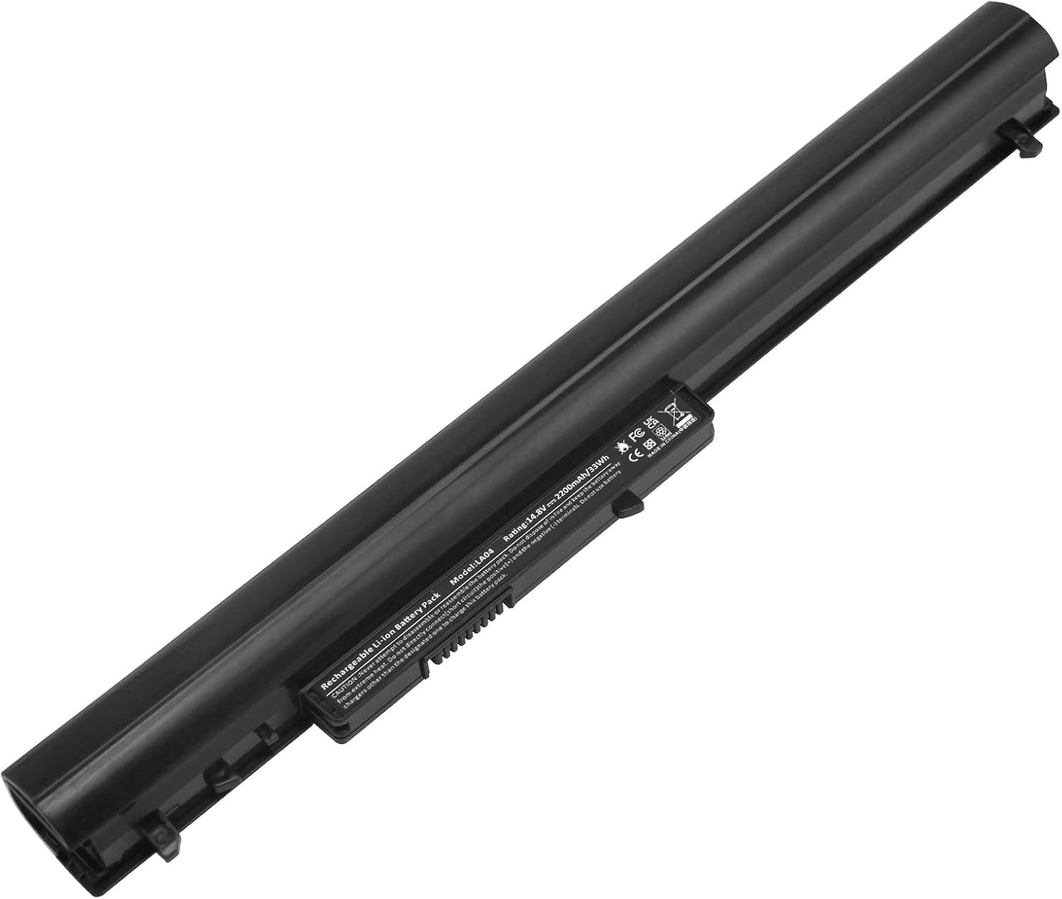 Batterie HP LA04 LA04041 LA04041-CL LA04041DF LA04041DF-CL – 2200 mAh / 14,8 V – Compatible avec 728460-001, 752237-001, 776622-001, 728248-221, HSTNN-IB5S, HSTNN-IB6R, HSTNN-UB5M