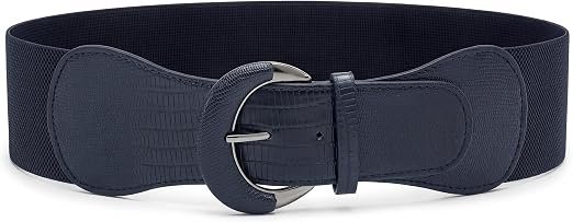 Ceinture Femme Synthétique Boucle | 7,5 cm de haut