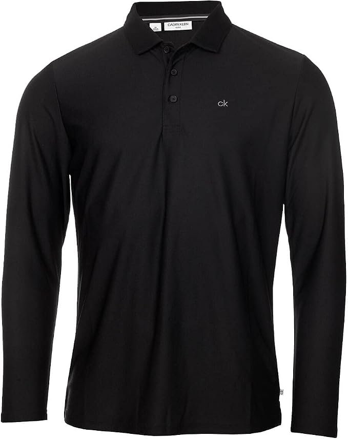 Polo de Golf  Hommes Manches Longues Central Light Calvin Klein