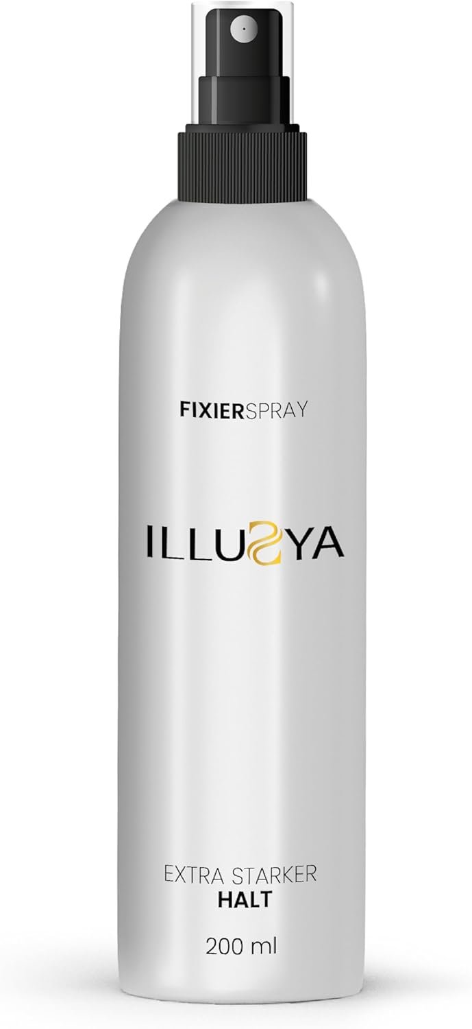 Spray fixateur ILLUSYA pour poudre densifiante pour cheveux | Spray spécial pour la fixation parfaite de fibres capillaires