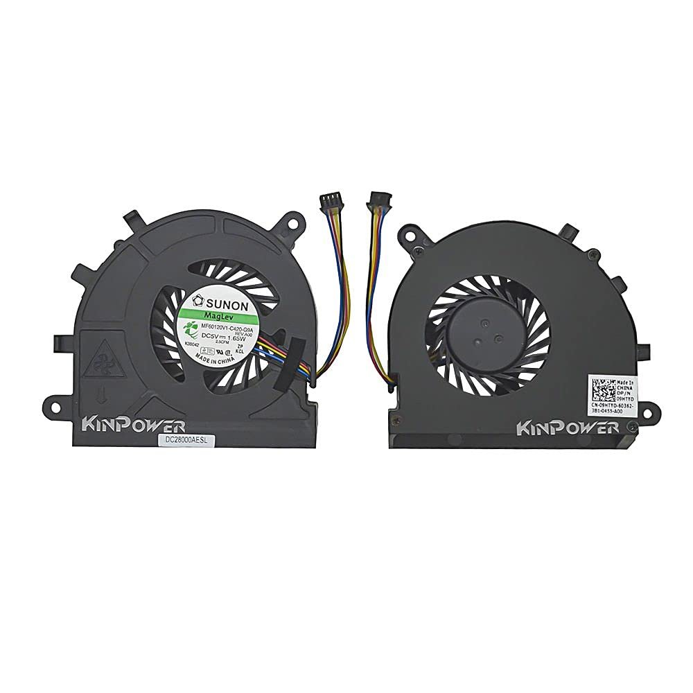Ventilateur de CPU Fan 4Pin Compatible Avec Dell Latitude E5530