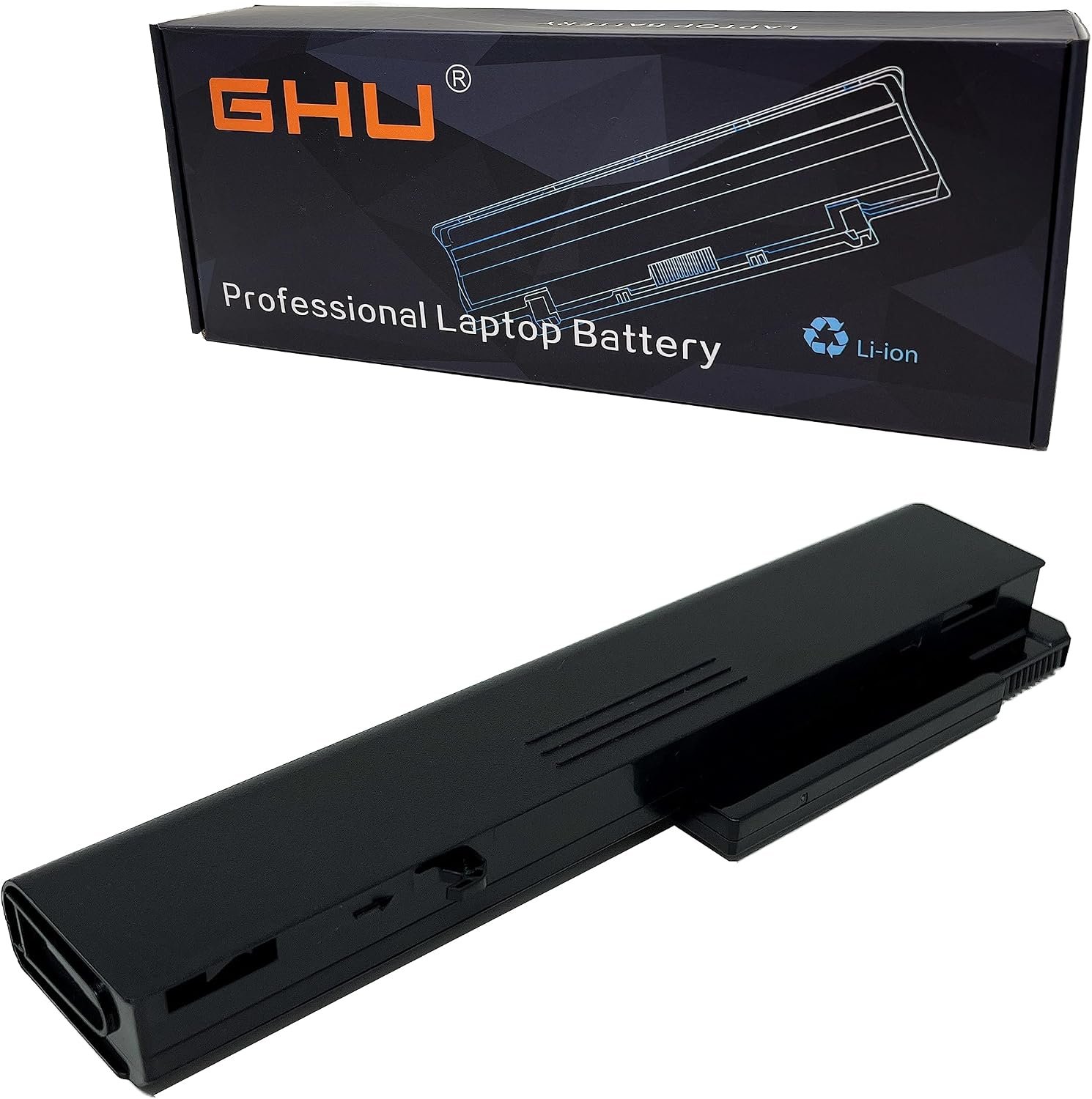 Batterie HP 58 Wh – Compatible EliteBook 8440P, 6930P, 6530B, 6730B, 6735B, 6550B et ProBook 6455B, 6555B – Références 486296-001, 482962-001, KU531AA, HSTNN-UB68, HSTNN-IB69, HSTNN-CB69