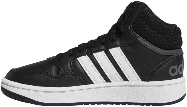 Trainers Hoops Mid adidas Bleu, Rose