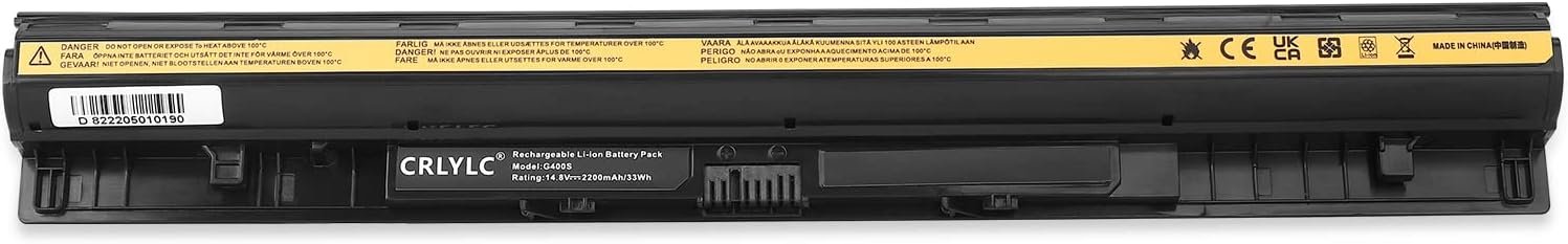 Batterie L12S4E01 L12L4A02 L12L4E01 L12M4A02 L12M4E01 L12S4A02 pour Lenovo Z710, G400s, G500s, G505s, Z40, Z40-70, Z50, Z50-70, Z50-75, Z70, Z70-80, G50-80, G50-70, G50-45, G50-30, S510p et S410p