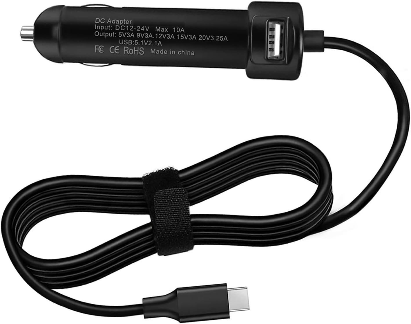 Chargeur USB-C 65W pour Dell Latitude & Inspiron – Compatible Latitude 5420, 3520, 5520, 5400, 5401, 9420, 9520, 7420, 7410, 5310 2-en-1, Inspiron 14 7490, Inspiron 13 7390, 7306 et Inspiron 15 7590 – Adaptateur secteur