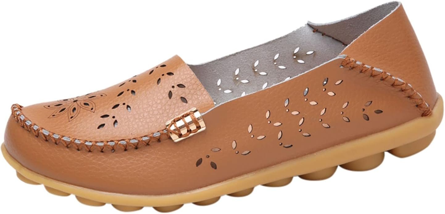 Chaussures Femmes Dentelle Respirable Chaussures Flats décontractées Cuissardes pour Mollet Large