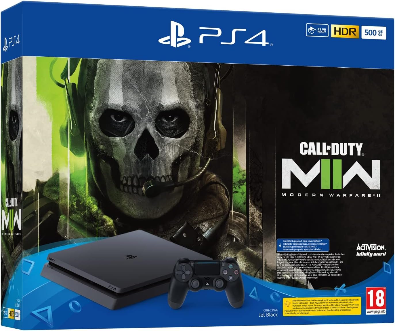 PlayStation 4 Console – Call of Duty: Modern Warfare II Bundle