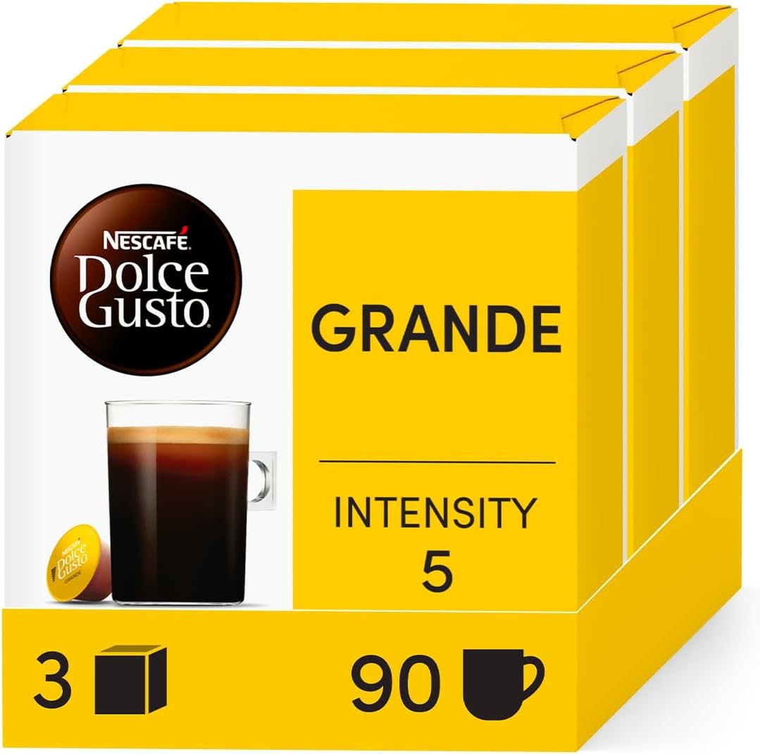 Café Capsule - Intensité 5 - Mélange Arabica & Robusta - 90 Capsules (3 Boîtes x 30)