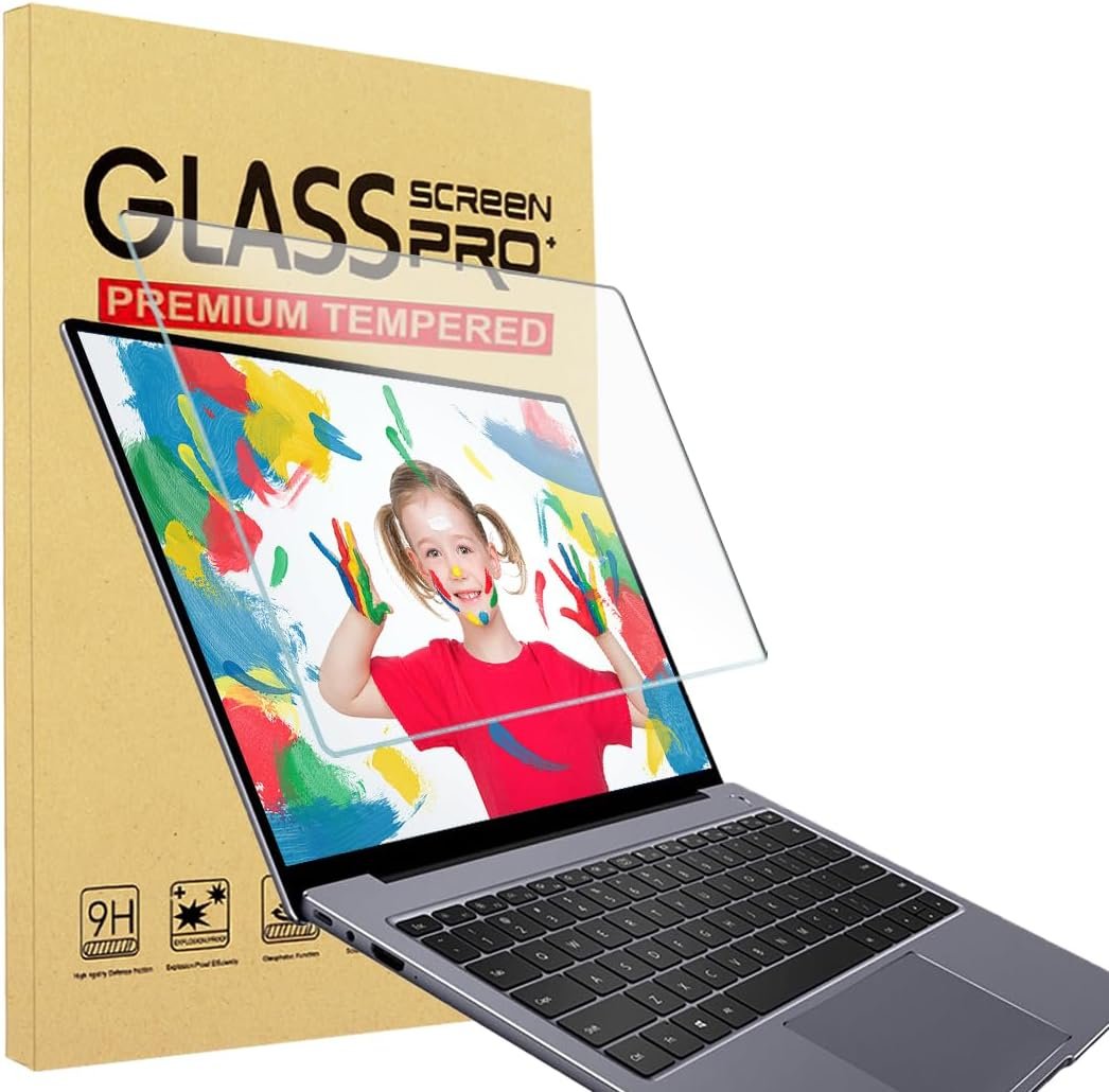 Protection d'écran universelle en verre trempé pour ordinateur portable 16" HP/Dell/ASUS/Sony/Samsung/Lenovo/Acer/MSI/LG, rapport d'aspect 16:10, taille : 34,5 x 21,6 cm, 9H, sans bulles