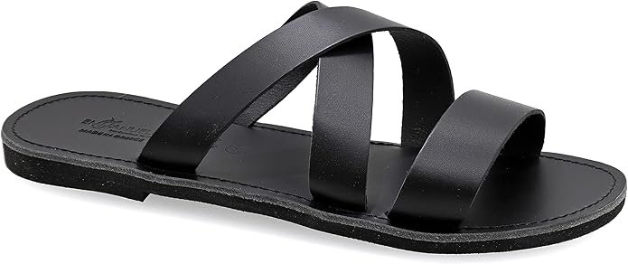 Sandales En Cuir Grecque Pour Hommes