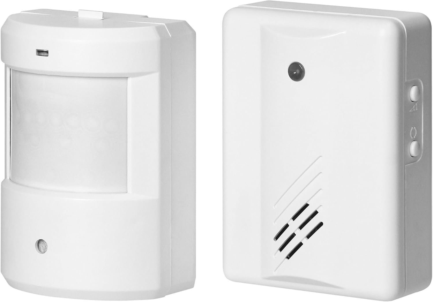 Alarme Detecteur de Mouvement sans Fil Alarme Porte Alimentée par Batterie Capteur de Mouvement avec Portée 100 m et 32 Sonneries au Choix Detecteur de Passage