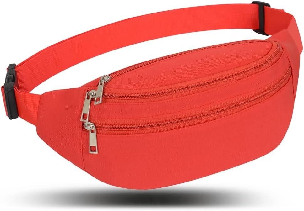 Sac Banane, Sac à la Taille Ceinture de Course Homme Femme Sacoche Banane Etanche Réglable pour Cyclisme Gym Balade Escalade Voyage Randonnée Vacances