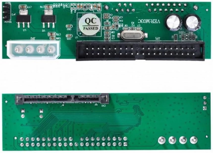 Adaptateur convertisseur de disque SATA femelle vers IDE/PATA 40 broches PCBA pour disque dur de bureau 2,5" 3,5"