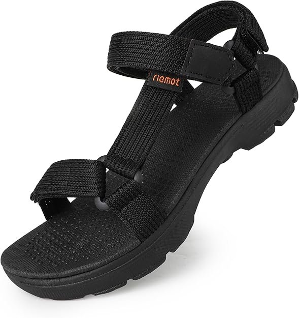 Sandales Sport Femme Homme - Sandale Extérieures Randonnée, Confortables Légères Antidérapantes Réglables Plage Été Chaussures, Marche, Sports et Loisirs