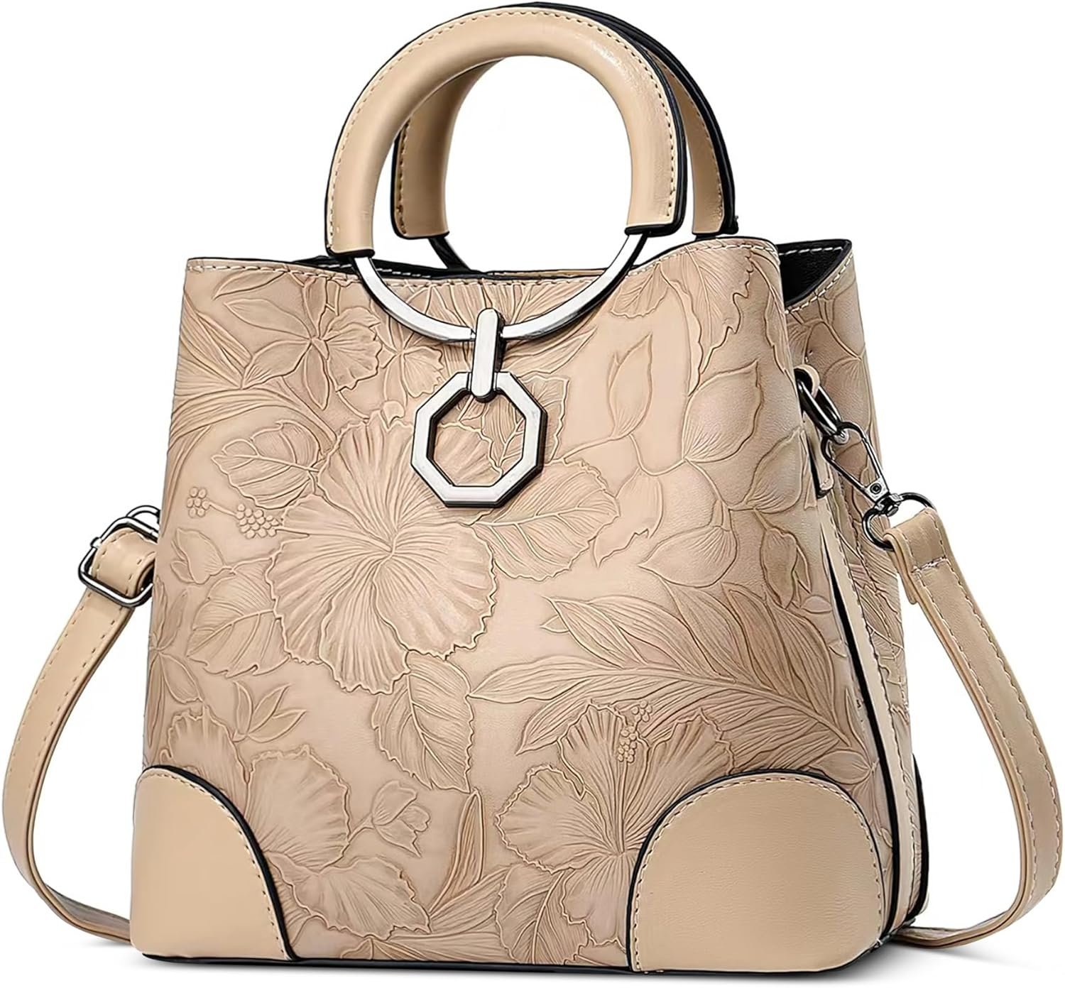 Sacs à Main Pour Femmes Élégant Sacs à Bandoulière Pour Dame Design en Relief Exquis Capacité Suffisante Sacs Messagers Fête Travail Voyage Sacs Fourre Tout Imperméable