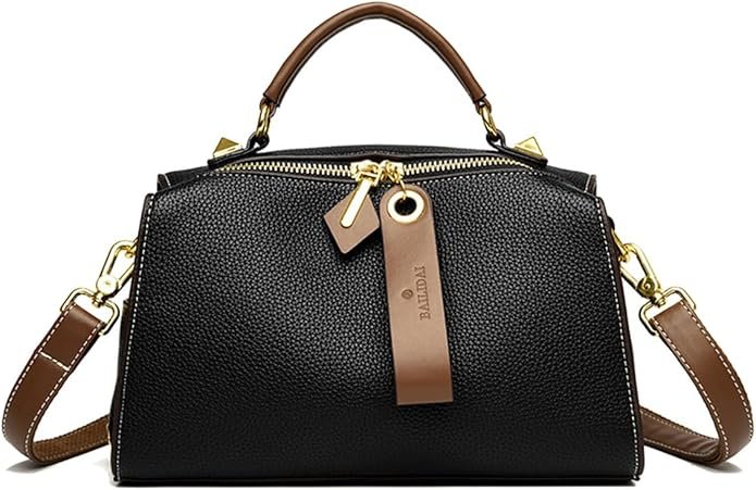 Lee Satchel Purses for Women, Small Top Handle Handbag, Convertible Crossbody Satchel