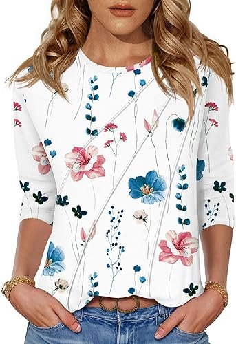 Fleurs Roses Sur Blanc
