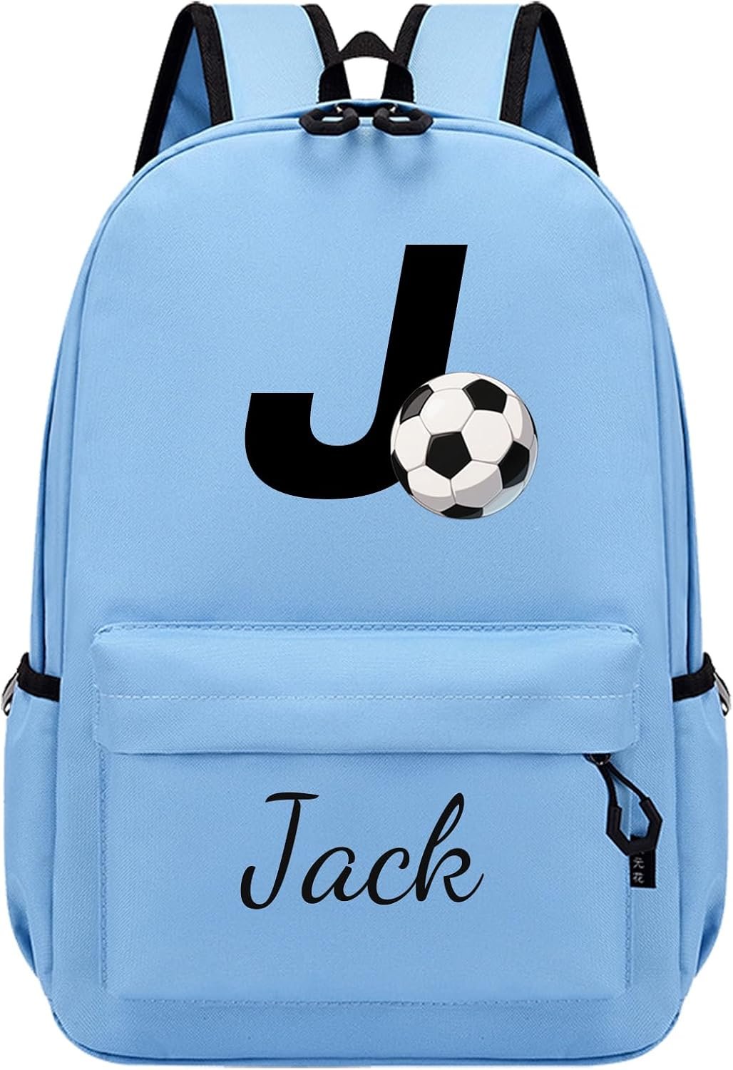 Sac à Dos Personnalisé pour Enfants, Sac Enfant Hydrofuge, Bleu