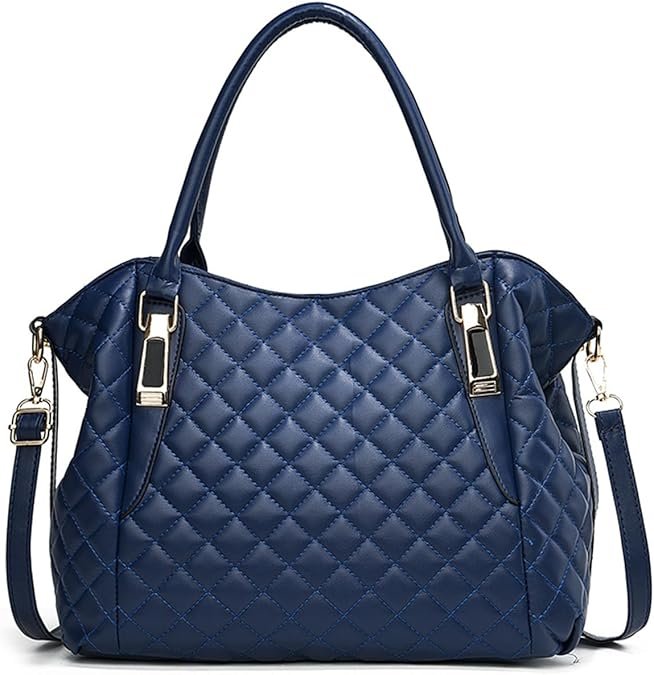 Sac Fourre Tout Femme Sac à Main Bandoulieres Grand Sacs Portés Epaule Mode Sac Cabas PU Cuir Souple pour Les Voyage Travail Shopping