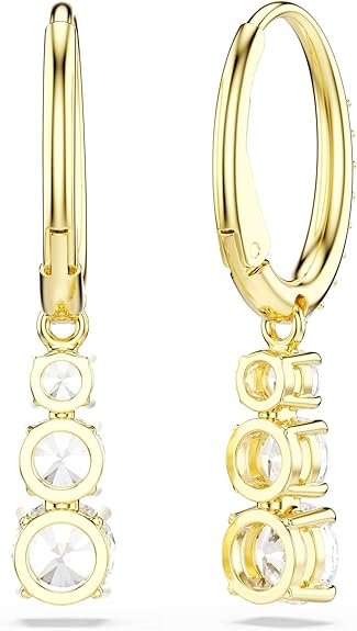 Stilla Collection Drop Earrings Couleur: Goldfarben plattiert Weiß