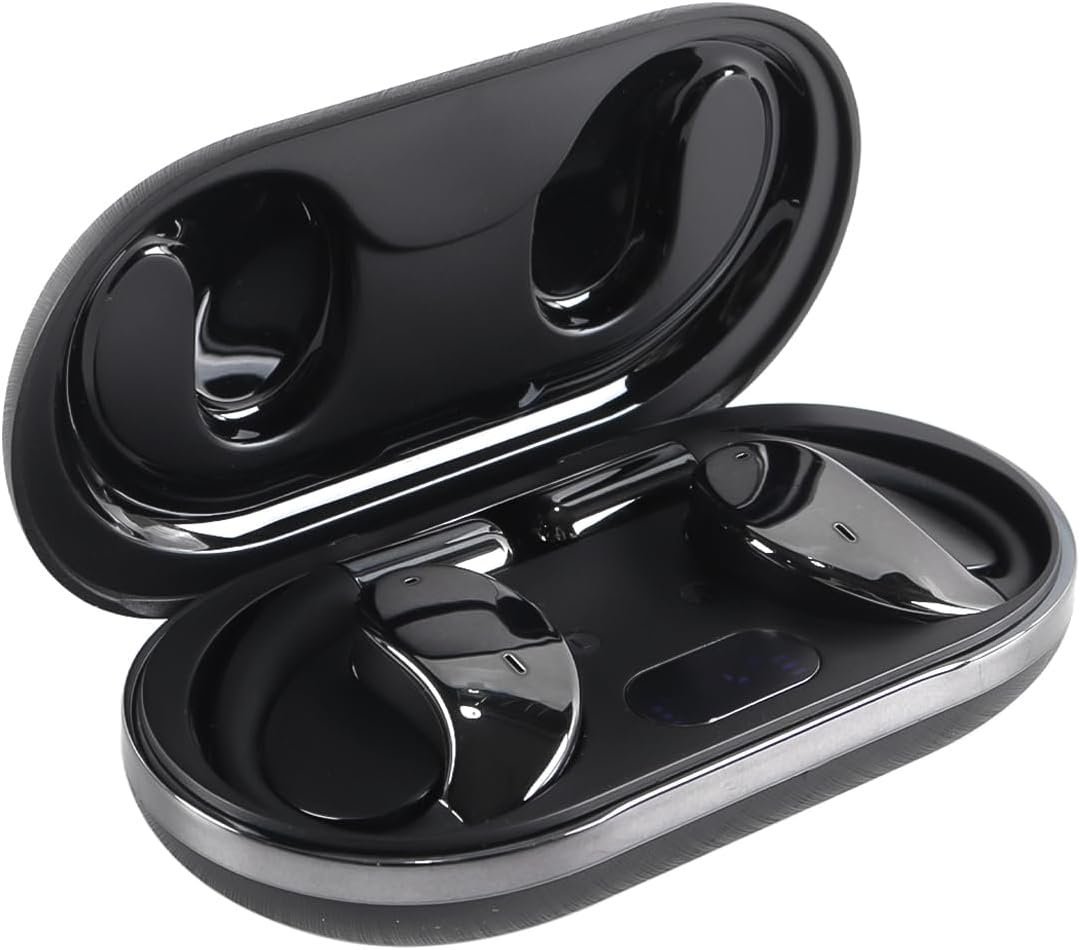Casque Audio Bluetooth avec Traduction IA, écouteurs sans Fil Bluetooth Q39 à Clip, Traduction 144 Langues pour Les réunions d'apprentissage et Les Voyages, Noir