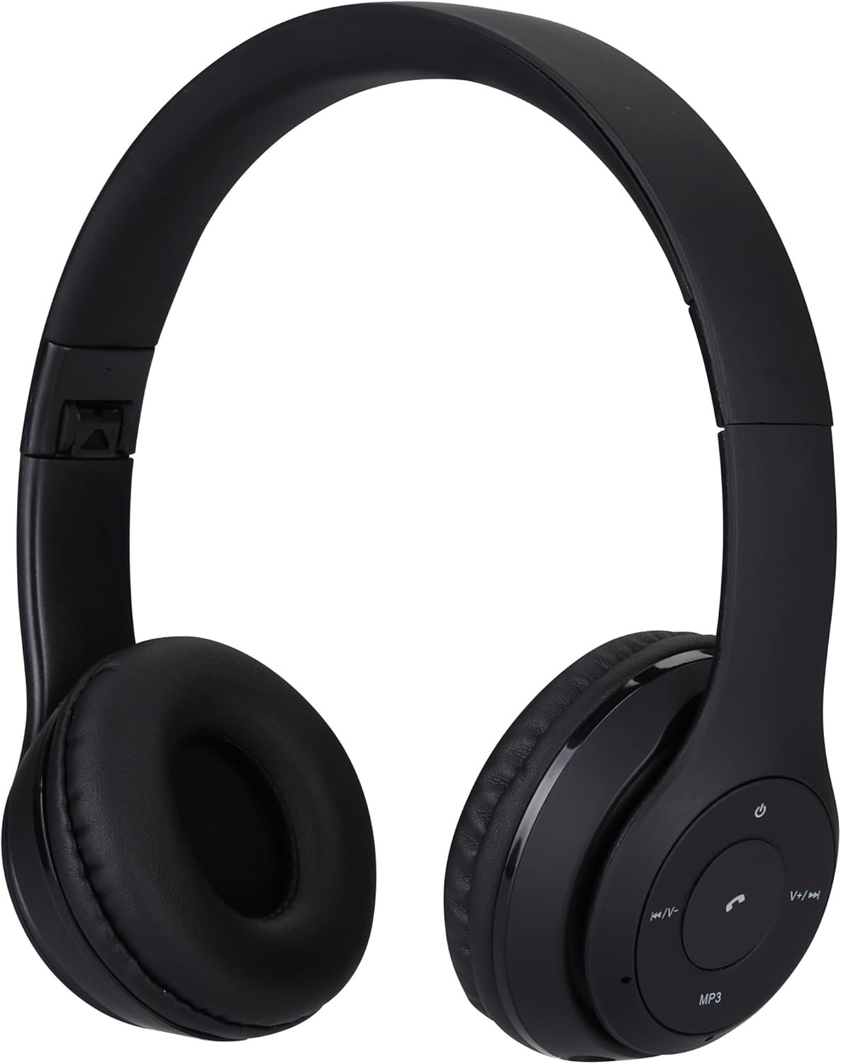 Casque sans Fil Bluetooth Headband - Léger et Confortable, FM/TF, 4 h d'autonomie, Charge 2 h, Couleur Noire