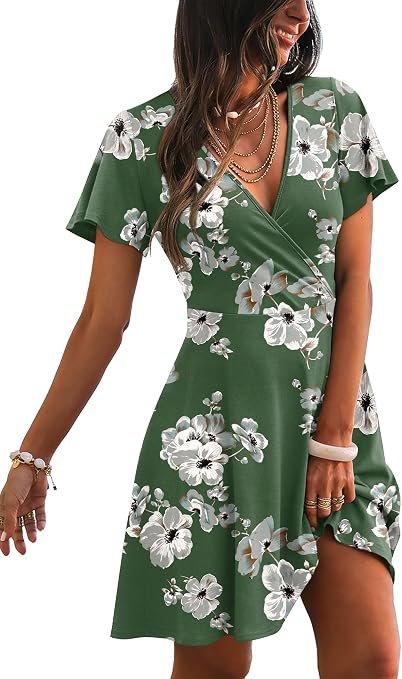 C Floral Green
