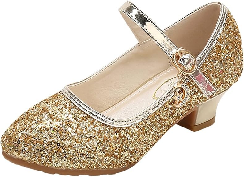 Chaussures de danse à talons hauts tendance pour filles avec décorations en cristal pour spectacles de princesse