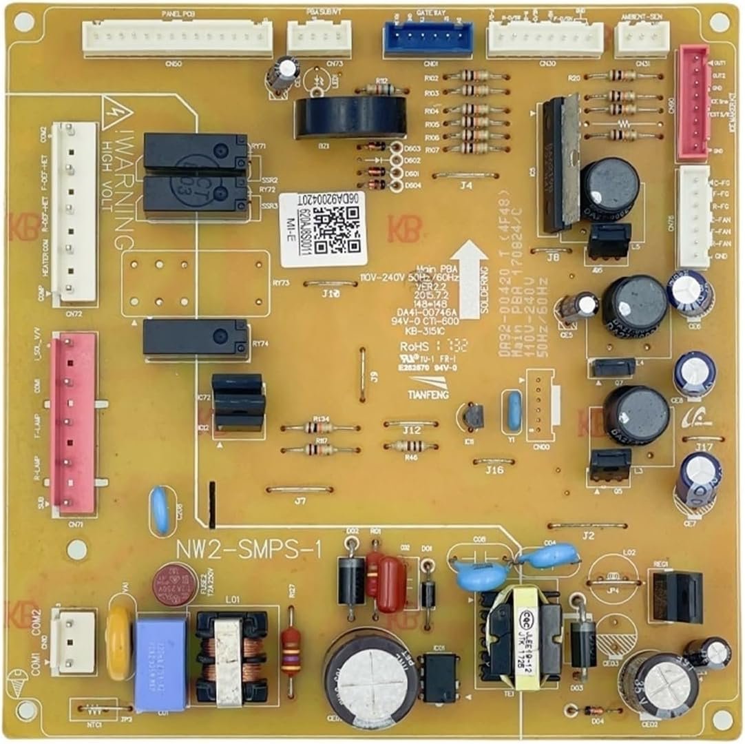 Circuit D'alimentation DA92-00420T, Carte De Contrôle DA41-00746A, Compatible Avec Samsung, Les Pièces Détachées For Réfrigérateurs Et Congélateurs