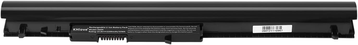 Batterie HP OA04 740715-001 – Compatible HP 250 G2, 250 G3 – Références 746641-001, 746458-421, 751906-541, HSTNN-LB5Y, HSTNN-LB5S, HSTNN-PB5Y, OA04041, J1U99AA, TPN-F113, TPN-F115