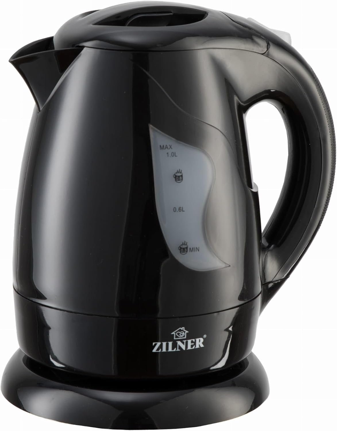 Bouilloire Électrique - Indicateur de Niveau d'Eau - Base 360°C - Légère et Durable - Arrêt Automatique - Filtre Amovible - 1l