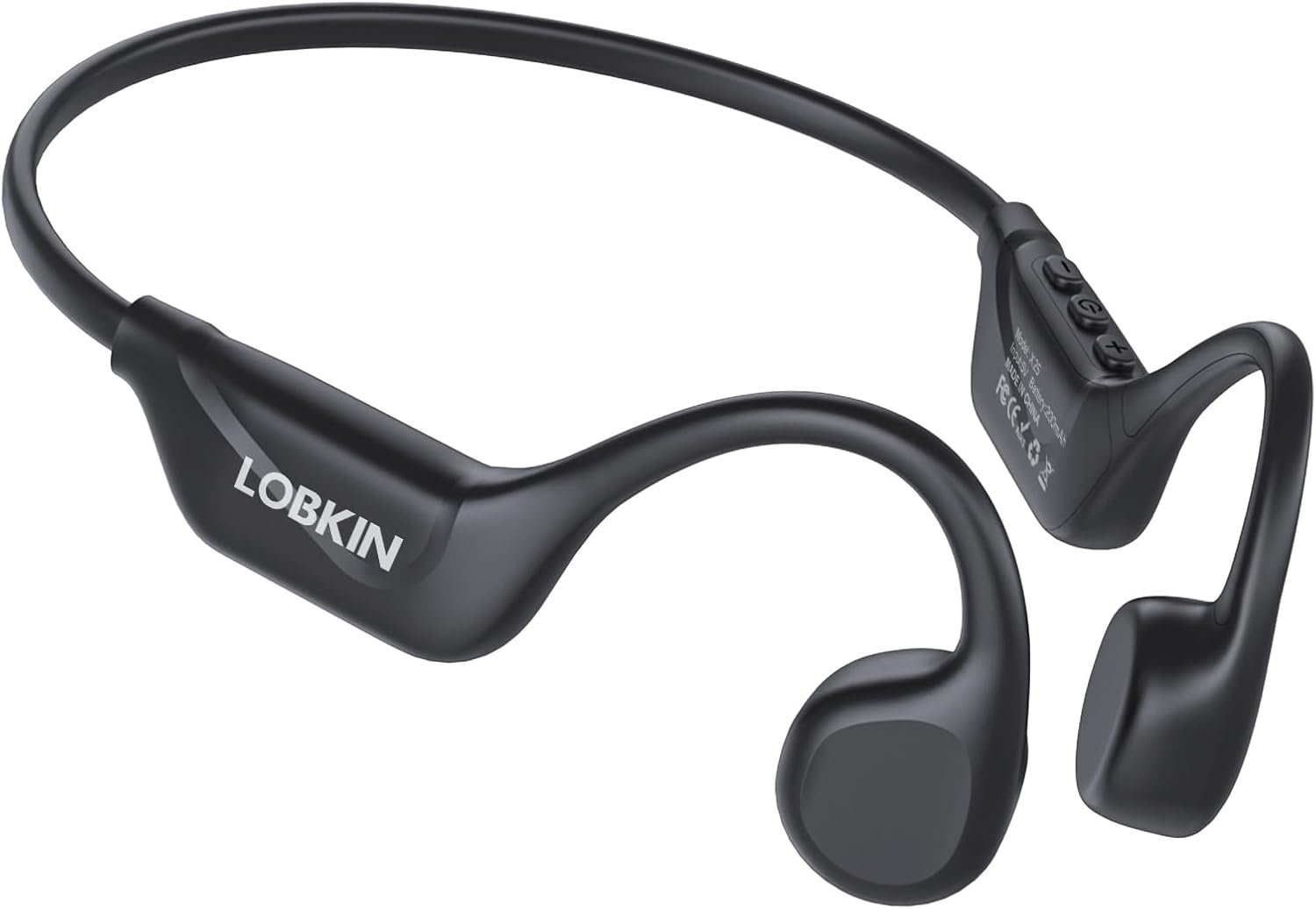 Casque Conduction Osseuse, Étanche IPX5 Écouteurs à Conduction Osseuse Oreille Ouverte Bluetooth 5.4, Casque Osseux sans Fil pour Fitness Cyclisme Course à Pied, 10 Heures d'Autonomie