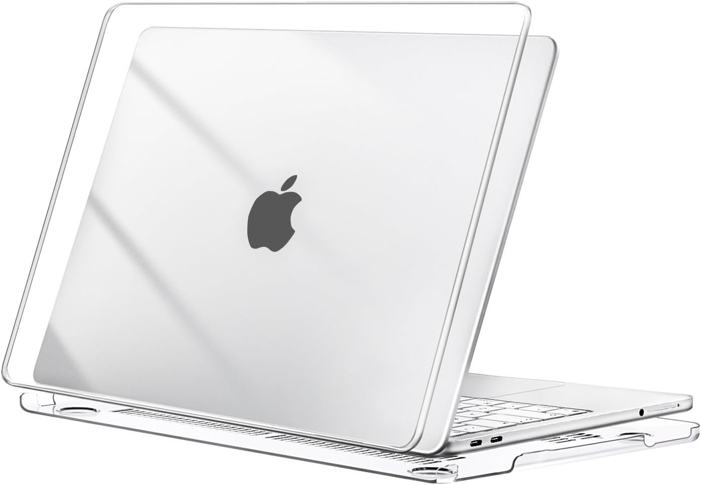 Coque Compatible avec MacBook Neo 13 Pouces Modèle 2026 A3404 avec Puce A18 Pro, Coque Rigide Protectrice Antirays,Cristal Clair