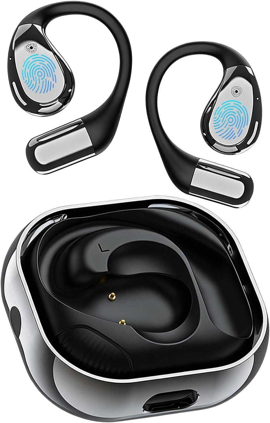 Traducteur de casque AI, Bluetooth 6.0 prend en charge 164 langues, 28 h d'autonomie de la batterie, réduction du bruit, interprétation simultanée dans les deux sens pour l'apprentissage
