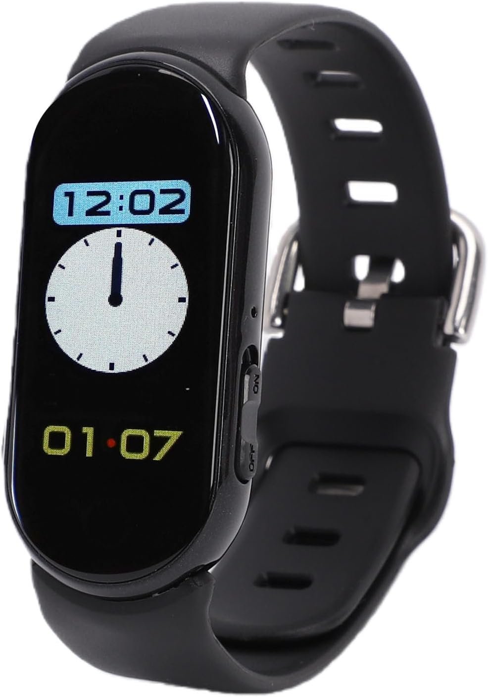 Montre Enregistreur Vocal, avec écran de 0,96 Pouces, Dispositif D'enregistrement chronométré à Clipser (16G)