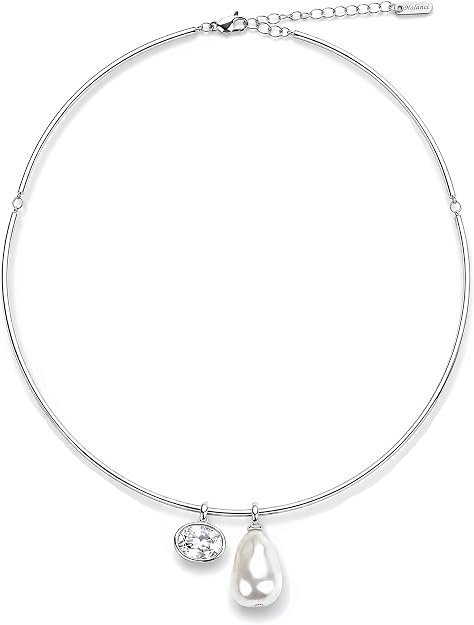 Argent – Ovale – Collier de 2mm