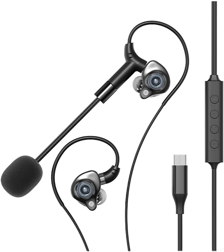 Système de microphone sans fil UHF avec portée de 50 m pour spectacle en direct, église, fête de mariage, équipement DJ (noir)