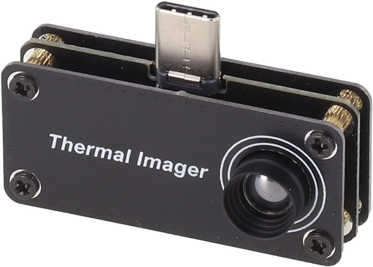 Caméra thermographique pour smartphones Android, appareil d'imagerie thermique infrarouge, connecteur de type C, 32 x 32 pour résolution, mesure de température de -20 à 1000 °C, 5 modes de couleur