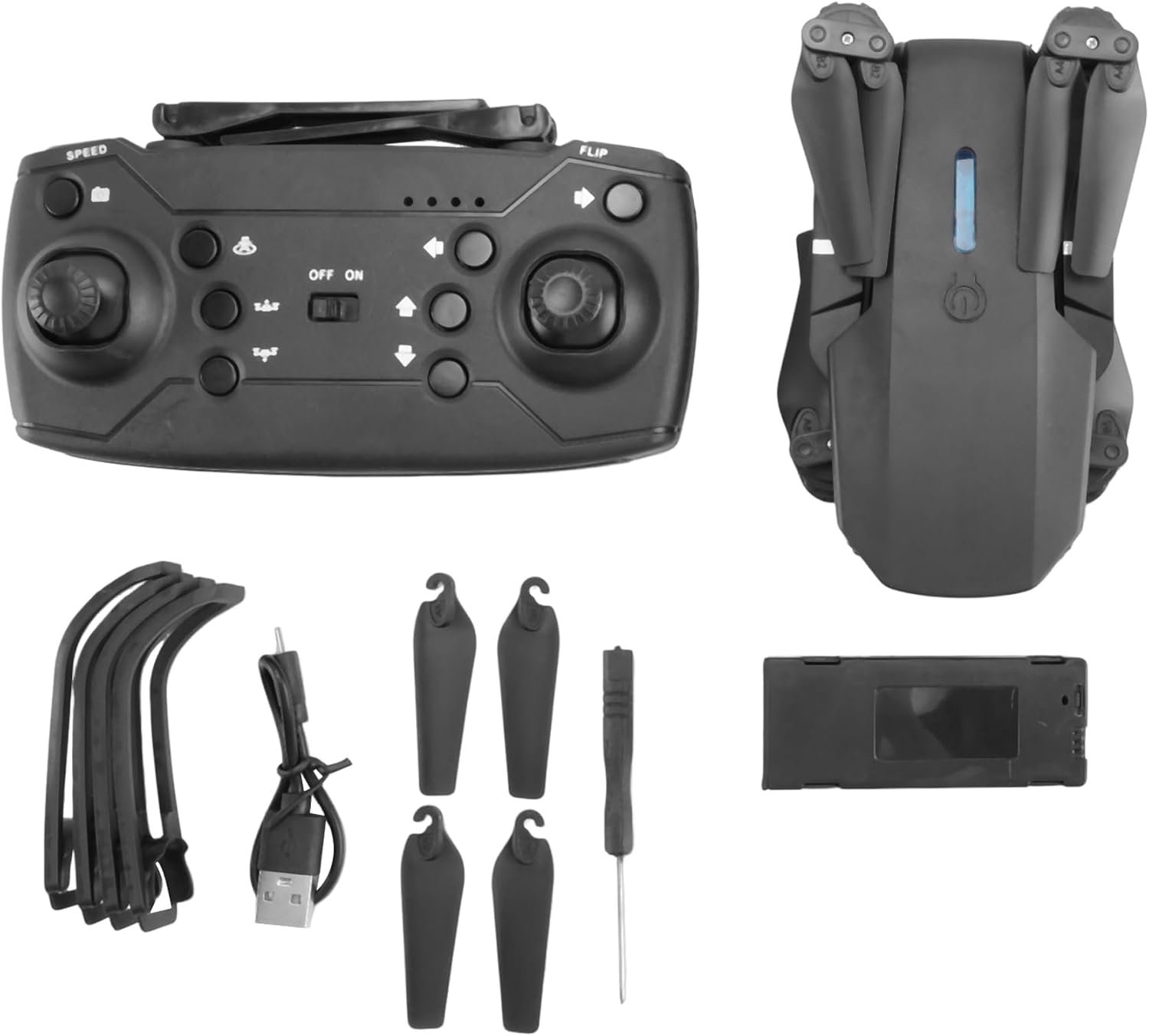 Pro Drone 4K HD CaméRa Pliable Drone Hauteur TéLéCommande Fixe Pro WiFi Drone
