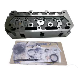 Kit de culasse nue pour moteur Komatsu 3D84-1 Yanmar 3T84 avec joint complet pour excavatrice Takeuchi TB035 TB025