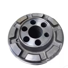 Poulie de vilebrequin 6156-31-1550 pour moteur Komatsu 6D125 Excavateur PC400-7 PC400-8 PC450-8 PC450LC-8 PC550LC-8