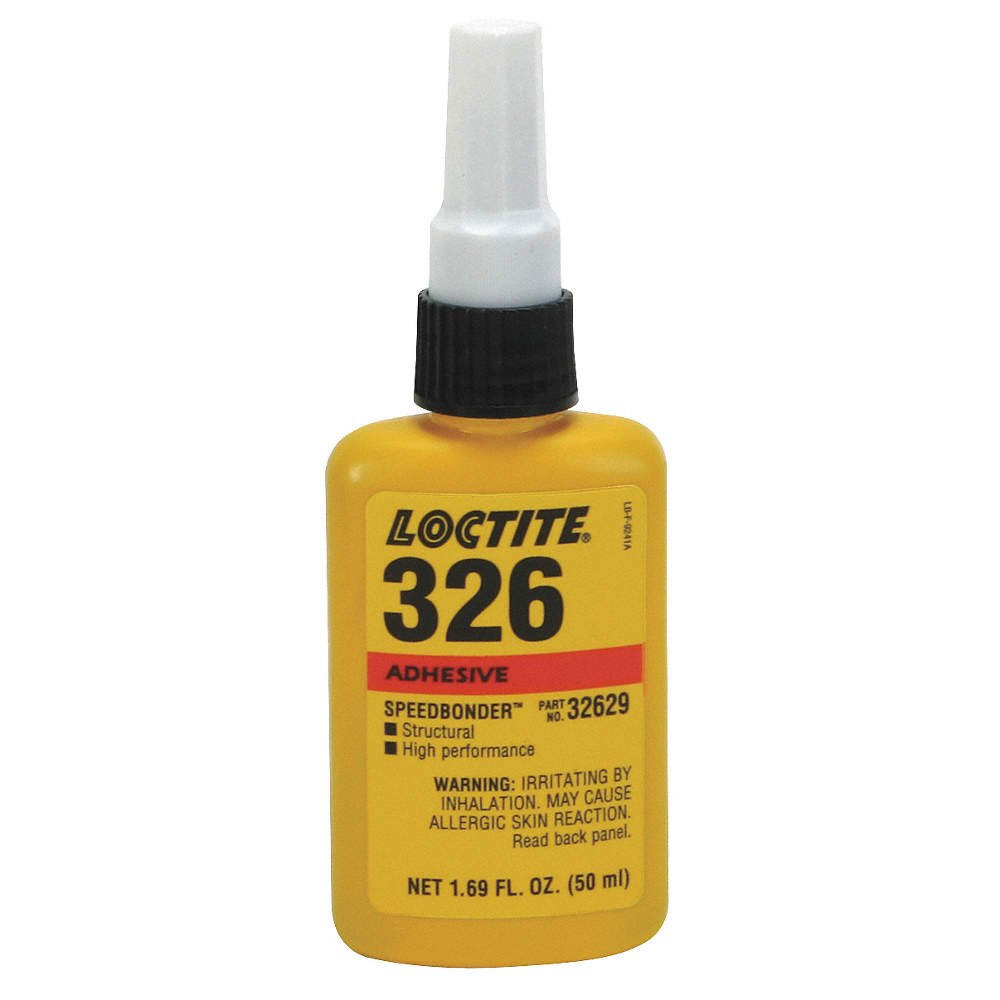 ADHÉSIF ACRYLIQUE, AA 326, DURCISSEMENT AVEC ACTIVATEUR, 50ML, BOUTEILLE, AMBRE, LIQUIDE ÉPAIS