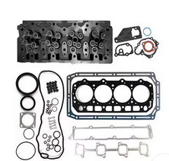 Culasse complète avec kit de joints complet 129907-11700 pour moteur Yanmar 4TNV94L 4TNV98 et pelle hydraulique Hitachi ZX60USB-3F ZX65USB-3F