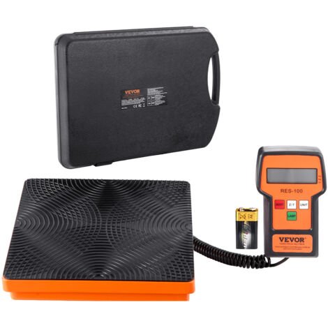 Balance de Refrigerant CVC 50 kg, Balance de Charge Fluide Frigorigene Freon, avec Telecommande Filaire,Balance de Poids de Recuperation Numerique Electronique de Haute Precision 2 g avec Etui
