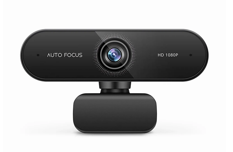 Webcam Full HD 1080p FC270 pour Appels Vidéo et VidéoConférences, avec 2 Microphones, Connexion USB Plug and Play