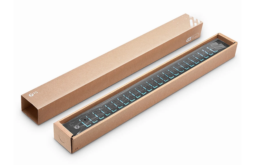 FHU® 1U 19'' Panneau Adaptateur Fibre, 48 Fibres OM4 Multimode, 24 x Adaptateur SC UPC Duplex (Aqua)