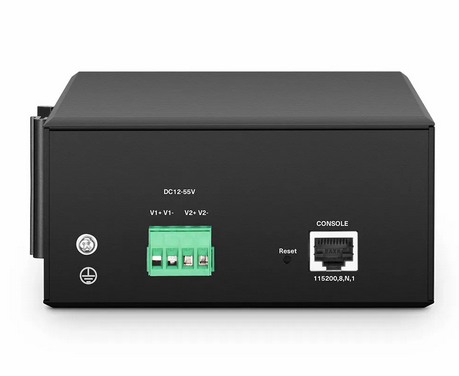 IES3110-8TF-R, Switch Industriel Manageable L2+ à 8 Ports Gigabit Ethernet, 8 x 10/100/1000BASE-T, avec 2 x SFP 1Gb